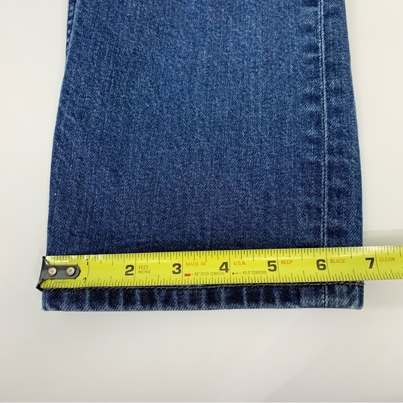 Banana Republic High Rise Straight Jeans Classic Style Medium Wash Size 28 - Picture 16 of 16